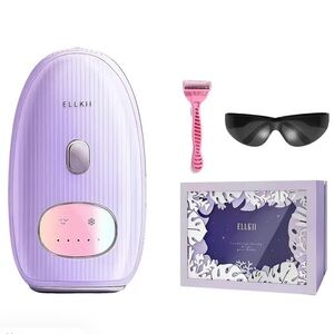NEW IN BOX ELLKII Violet At-Home IPL Hair Removal Device